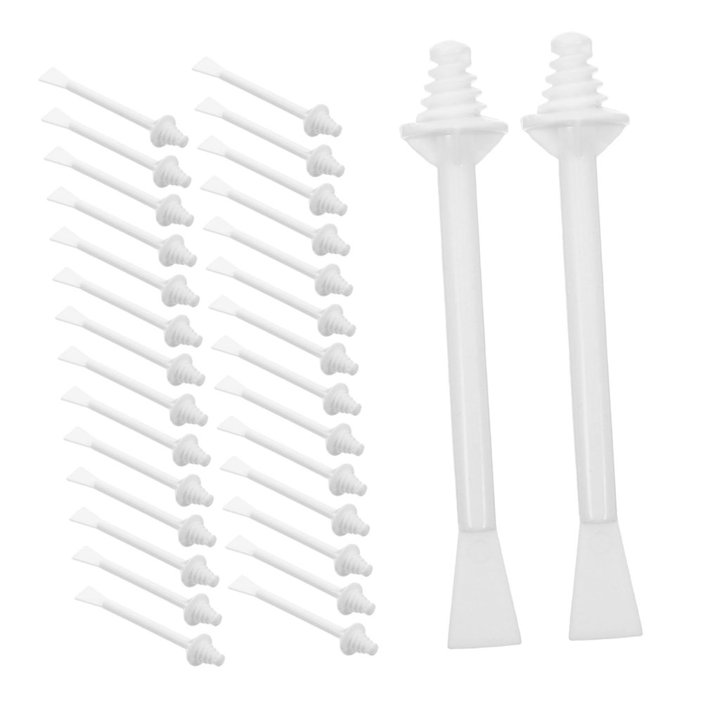 50pcs Dual Ended Wax Applicators for Nose Hair Ear Facial Hair Removal Safe User Friendly Nose Wax Sticks for Effortless Grooming and Nostril Cleaning