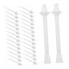 50pcs Dual Ended Wax Applicators for Nose Hair Ear Facial Hair Removal Safe User Friendly Nose Wax Sticks for Effortless Grooming and Nostril Cleaning view 1
