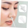 50pcs Dual Ended Wax Applicators for Nose Hair Ear Facial Hair Removal Safe User Friendly Nose Wax Sticks for Effortless Grooming and Nostril Cleaning view 3