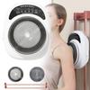 7 Inch Wall-Mounted Electric Back Scrubber, Back Scrubber for Shower Wall, With 2 Replaceable Brush Heads and 148cm Lift Track, Adjustable Height, 3 Cleaning Modes, 6 Adjustable Speeds, 11000rpm/Min view 1