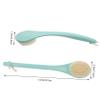 1Pc Long Handle Shower Brush Green Body Exfoliator Scrubber for Back and Skin Care Ergonomic Design Durable Bath Brush for Exfoliating and Cleansing view 2