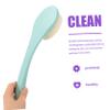 1Pc Long Handle Shower Brush Green Body Exfoliator Scrubber for Back and Skin Care Ergonomic Design Durable Bath Brush for Exfoliating and Cleansing view 4