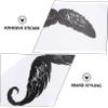 30Pcs Beard Styling Stickers Self Adhesive Hair Removal Stickers for Men Women Nose Hair Depilation Supplies Safe for Sensitive Beard Shape Design view 2