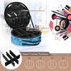 Cosmetic Bags for Travel, Essential Accessories, Travel Toiletry Bag with Adjustable Dividers 11" view 4