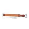 Practical Double Sided Razor Strop for Straight Razor Sharpening Barber Accessories for Smooth Shaving Father Day view 2