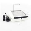 Black Plastic Nail Vacuum Filter Net, Manicure Dust Collector Screen view 3