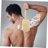 1Set Long Handle Back Scrubber for Shower Luffa Bath Brush Gentle Exfoliation Deep Cleaning Comfortable Grip Bathing Accessory for Men and Women view 4