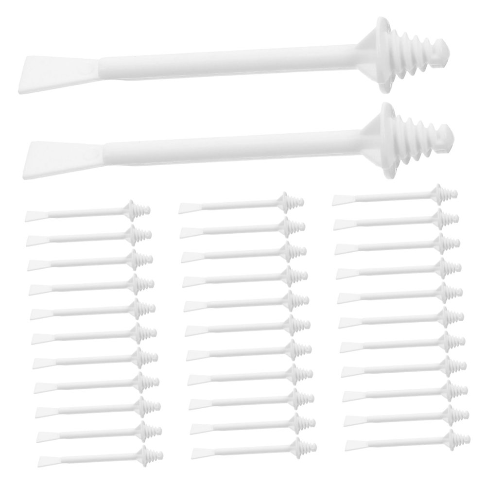 50pcs Dual Ended Nose Waxing Sticks Disposable Applicator for Precise Hair Removal From Nostrils Ears Eyebrows and Facial Areas Efficient Grooming Tool