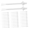 50pcs Dual Ended Nose Waxing Sticks Disposable Applicator for Precise Hair Removal From Nostrils Ears Eyebrows and Facial Areas Efficient Grooming Tool view 1