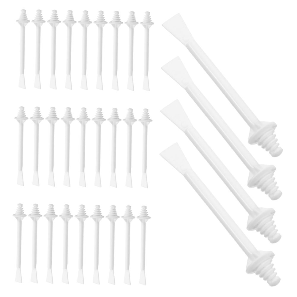 50pcs Dual Ended Nose Wax Applicator Disposable Hair Wax Sticks for Efficient Nose Ear Hair Removal Versatile Grooming Tool for Men and Women for Nostrils and Facial Areas