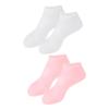 2Pairs Moisturizing Socks for Cracked Feet Sebs Socks for Dry Skin Gentle Exfoliating Foot view 1