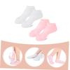 2Pairs Moisturizing Socks for Cracked Feet Sebs Socks for Dry Skin Gentle Exfoliating Foot view 4