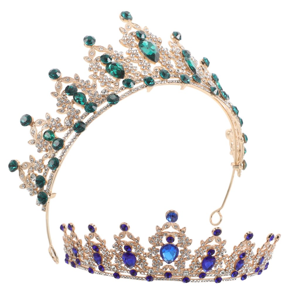 2pcs Unique Crystal Bridal Hair Accessories Comfortable Lightweight Design for Brides for Ceremonies Parties