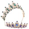 2pcs Unique Crystal Bridal Hair Accessories Comfortable Lightweight Design for Brides for Ceremonies Parties view 1
