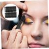 DEARMAMY Double-Headed Eyeshadow Brush Black Latex Sponge 100pcs Makeup Tool Kit for Women Eye Shadow Applicator for Home and Professional Use view 4