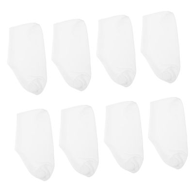 4Pairs Moisturizing Cotton Spandex Socks Crack Care Foot Covers for Softening Dry Feet Comfortable and Durable Design for Foot Care and Protection