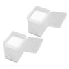 400Pcs Lash Extension Wipes Non Woven Cleansing Pads for Eyelash Extensions for Beauty Salons Home Use Easy to Carry Gentle view 1