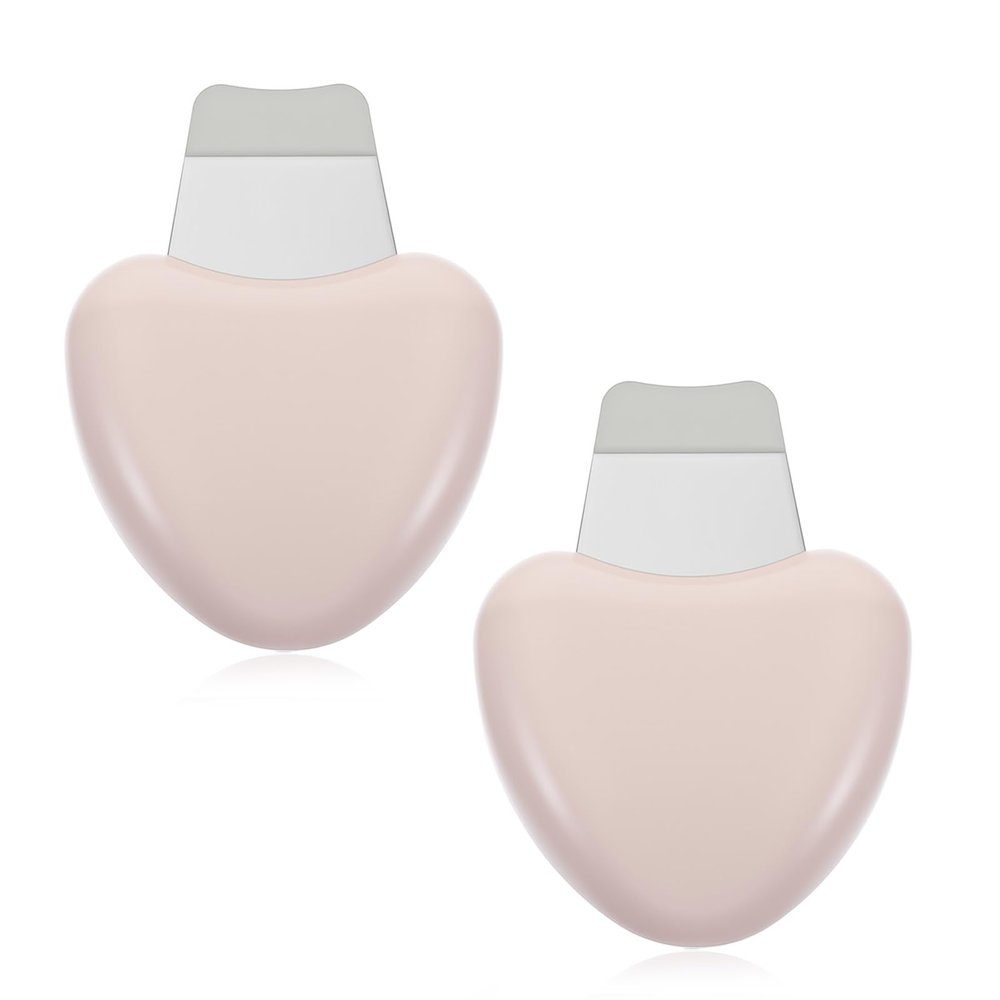 2 PCS Nose Scraper for Blackheads Face Spatula Stainless Steel Pore Cleaner Scrapers Facial Deep Cleansing Tool Skin Care Scrubber Tool for Women Men Facial and Nose Ehead Birthday Gifts (Skin Color)