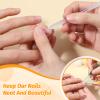 6 Pcs Glass Cuticle Pusher Dual-Ended Manicure Stick Transparent Nail Cuticle Pusher Trimmer Remover Tool Manicure Stick Dual Ended Glass Crystal Pedicure Tools For Nails And Cuticles Care view 4