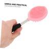 2Pcs Long Handled Bath Shower Brush Soft Silicone Exfoliating Body Scrubber for Maximum Comfort Ergonomic Back Brush with Dual Side Texture for Relaxing Shower view 3