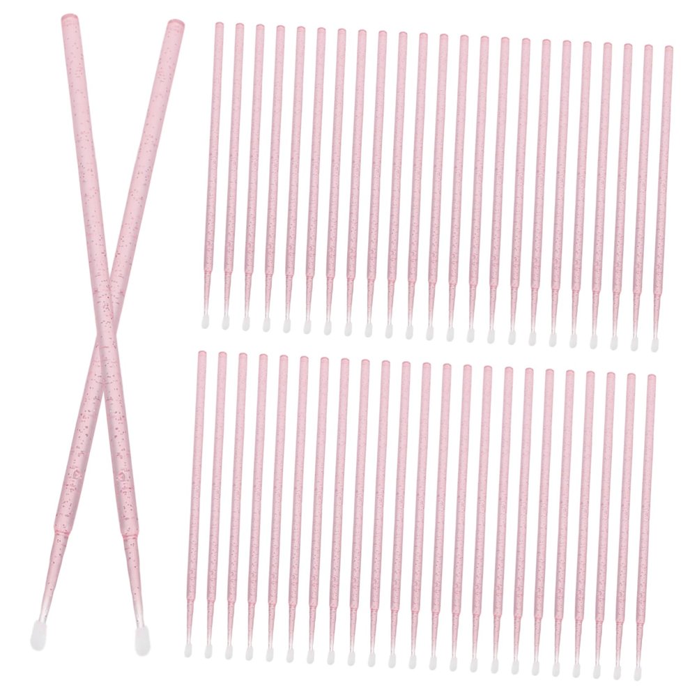 100Pcs Swabs for Makeup Micro Applicator Brushes for Precise Eyelash Extensions Eyeliner Adjustments Gentle Safe Mini Swabs Convenient Packaging