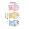 3pcs Bath Sponge Cartoon Design Soft Smooth Bathing for Ergonomic Grip Convenient Storage Style for Bath view 2