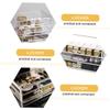 Acrylic Cosmetics Storage Case Three Layer Drawer Organizer for Makeup Jewelry Lightweight Portable Durable Transparent Design Effortless Slide for Home view 3