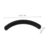 48pcs Silicone Rubber Eyelash Curler Refill Pads Soft Lash Curlers with High Elasticity for Natural Curling and Precision Fit Includes Storage Box view 2