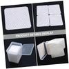 400Pcs Non Woven Eyelash Glue Residue of Cleansing Pads for Lash Extensions Makeup and Nail Art Lint Friendly Cleaning view 4