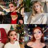 Christmas Face Glitter - Holiday Gift for Women Girls, Chunky Sparkling Glitter Makeup, Party Costume Accessories Christmas Stockings (USA Pride Body Glitter) view 4