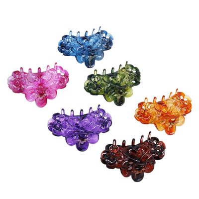 12Pcs Large Octopus Hair Clips for Women Colorful Non Slip Grip Hair Claws with Unique Teeth Design for All Hair Types Hair Accessories for Teens Mixed Colors