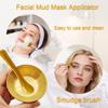 12 Pcs Gold Facial Bowl and Brush Set - 3 Stainless Steel Mixing Bowls, 3 Flat Brushes, 3 Fan Brushes, 3 Mask Applicators - Complete Esthetician Kit for Professional Spa & DIY Skincare view 4