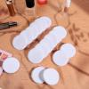 40 Pcs Cotton Powder Puffs Bulk Washable Soft Makeup Powder Pads, White Round Cosmetic Face Powders Makeup Puffs with Ribbon, for Loose Setting Blending Foundation Cream Pressed Body Powders view 4