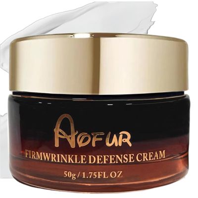 Aofur Limnanthes alba Hydrating Acid Anti-Aging Moisturizer for Face Firmwrinkle Defense Neck Cream Daily Moisturize and Care For Skin (Cream, 50g)