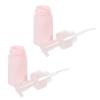 2Pcs Foam Bottle Pump Dispenser Refillable Hand Soap Dispenser for Liquid Soap Lotion Shampoo Stylish Bathroom Foam Dispenser for Skincare Products view 1