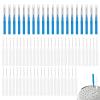 70pcs Shower Head Cleaner Tool Kit, 2 Designs Bathroom Small Hole Shower Head Cleaning Brushes & Multi-Size Picks for Tiny Nozzle Gaps Deep Clean Unclogging Brush Set view 1