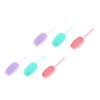 6Pcs Shower Brush Dual Sided Bathing Scrubber for Adults Massage and Cleanse Skin with Comfortable Bristles for Daily Use Bathing Routine view 1