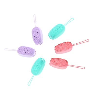 6Pcs Bathing Brush for Adults Gentle Exfoliating Shower Scrubbers with Comfortable Bristles for Skin Cleansing and Massage for Sensitive Skin