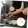 2Pcs Long Handle Body Cleaning Brush Multi Functional Kitchen Supplies for Exfoliating Skin Easy for Delicate Skin for Household Cleaning view 3