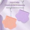 2 Count ALYAN Cat Paw Shaped Facial Cleansing Sponge, Pink and Purple, Soft Polyurethane, Deep Cleaning Makeup Remover, Body Scrubbing Tool view 4