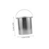 Capacity Wax Melting Inner Pot User Friendly Hair Removal Wax Warmer Quick Safe Heater for Efficient Easy to Clean Maintain view 2