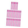 50Pcs Disposable Eyelash Brushes Wands Applicator Kits Rosy Makeup Brush for Mascara Application for Professional Beauty Salons Home Use Separates Lashes Flexible view 1