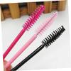 50Pcs Disposable Eyelash Brushes Wands Applicator Kits Rosy Makeup Brush for Mascara Application for Professional Beauty Salons Home Use Separates Lashes Flexible view 3