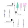 1Set Tungsten Nail Drill Bits Professional Nail Grinding Head Tool for Manicure and for Novice and Expert Use Polishing Machine Accessory view 3