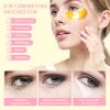 30 Pcs Lip Masks & Eye Masks, 24K Gold Crystal Gel Collagen Eye Pads, Cherry Under Eye Patches for Puffy Eyes, Dark Circles, Wrinkles and Fine Lines, Bachelorette Party Favors, Bridesmaid Gifts view 4