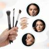 3 Pcs Sculpting Dual-End Nose Brush, 2-in-1 Nose Contour Brush Angled Makeup Brushes Blush Brushes for Sculpting and Defining Contour view 4