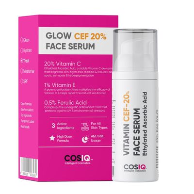 20% Vitamin C Serum, 30ml | With Vitamin E & Ferulic Acid | Glowing & Brightening Skin | Anti-Aging Serum. for Wrinkles, Fine Lines & Dark Spots | All Skin Types 30ml