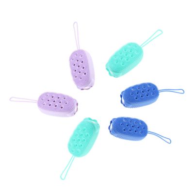 6Pcs Bathing Brush Dual Sided Adult Massage Shower Scrubber for Skin Cleaning and Relaxation Safe