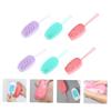 6Pcs Bathing Brush Dual Sided Adult Massage Shower Scrubber for Skin Cleaning and Relaxation Safe view 3