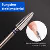 Qunzhao Tungsten Steel Nail Drill Bits, Professional Manicure Tools (01 medium) view 2